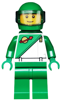 Statue - City Square Lego Store, Futuron Green (cty0582)