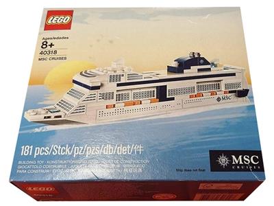 40318 MSC Cruises (Retired) LEGO Promotional