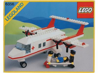 6356 Med-Star Rescue Plane (Retired) LEGO Town