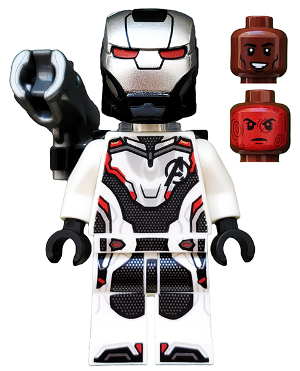 War Machine - White Jumpsuit with Shooter (sh0564)