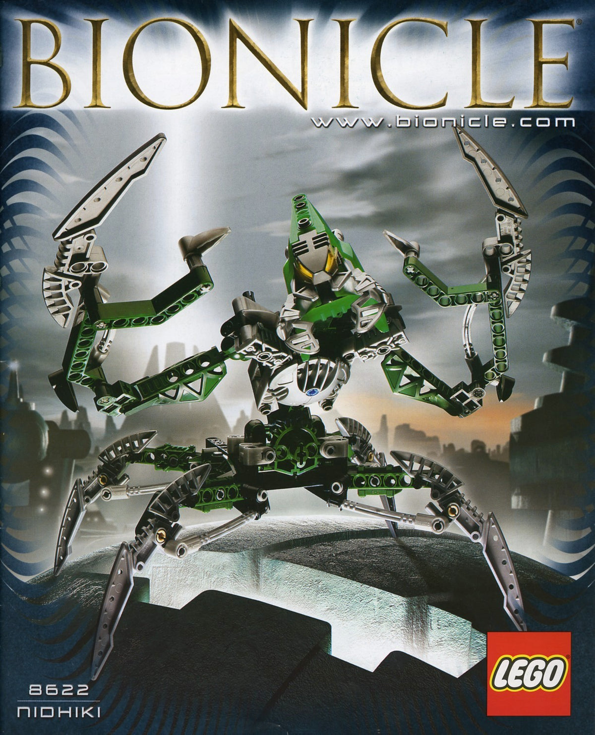 8622 Nidhiki (Certified) LEGO BIONICLE