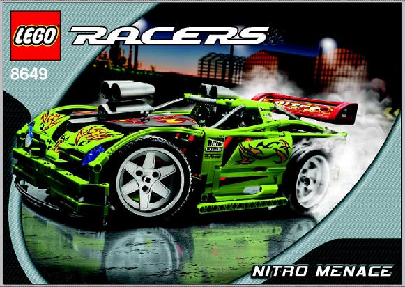 8649 Nitro Menace (Used) LEGO Racers