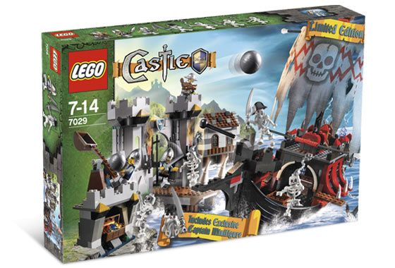 7029 Skeleton Ship Attack (Retired) LEGO Castle