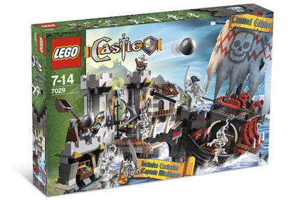 7029 Skeleton Ship Attack (Retired) LEGO Castle