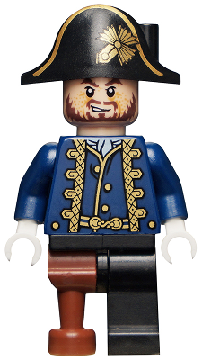 Hector Barbossa - Dark Blue Uniform (poc028)