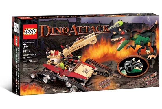 7476 Iron Predator vs. T-Rex (Retired) LEGO Dino Attack