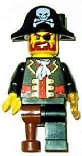 LEGO Brand Store Male, Pirate Captain Brickbeard - Nashville (tls043)