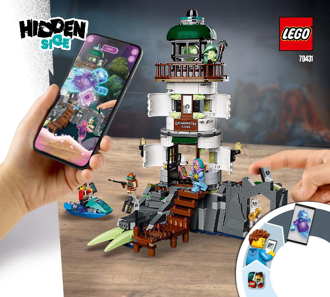 70431 The Lighthouse of Darkness (Used) LEGO Hidden Side