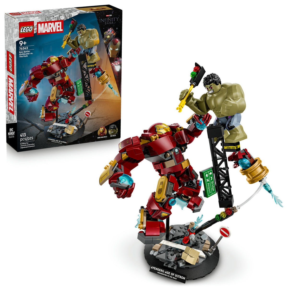 76343 Epic Battle: Hulkbuster vs. The Hulk (Retired) LEGO Super Heroes