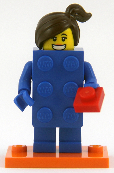 LEGO Brick Suit Girl - Series 18 Collectible Minifigure (col18-3)