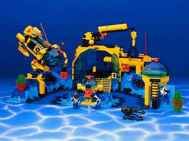 6195 Neptune Discovery Lab / Aqua Dome 7 (Certified) LEGO Aquazone