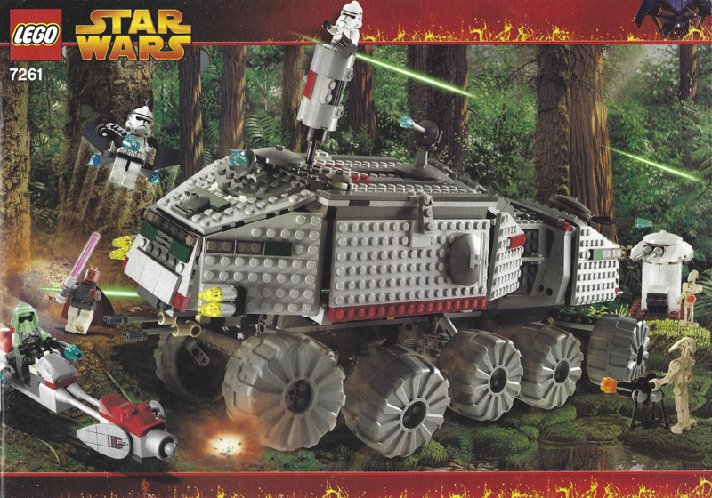 7261 Clone Turbo Tank (Used) LEGO Star Wars
