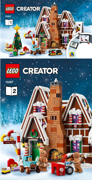 10267 Gingerbread House (Used) LEGO Creator Expert