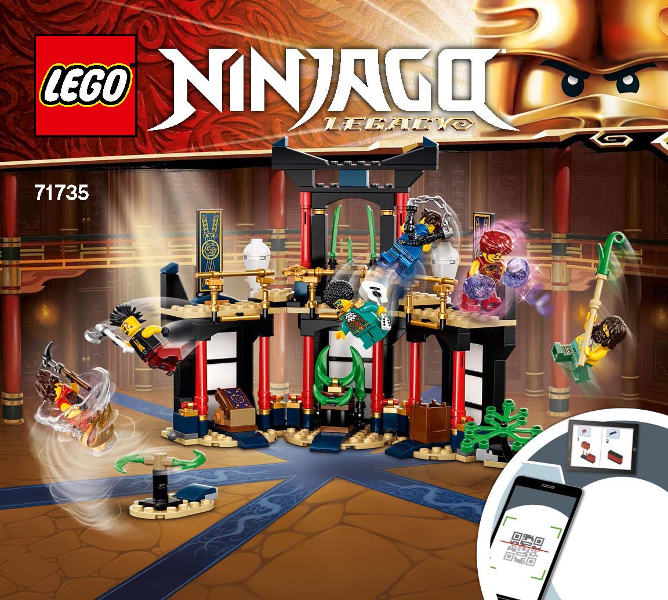71735 Tournament of Elements (Certified) LEGO Ninjago