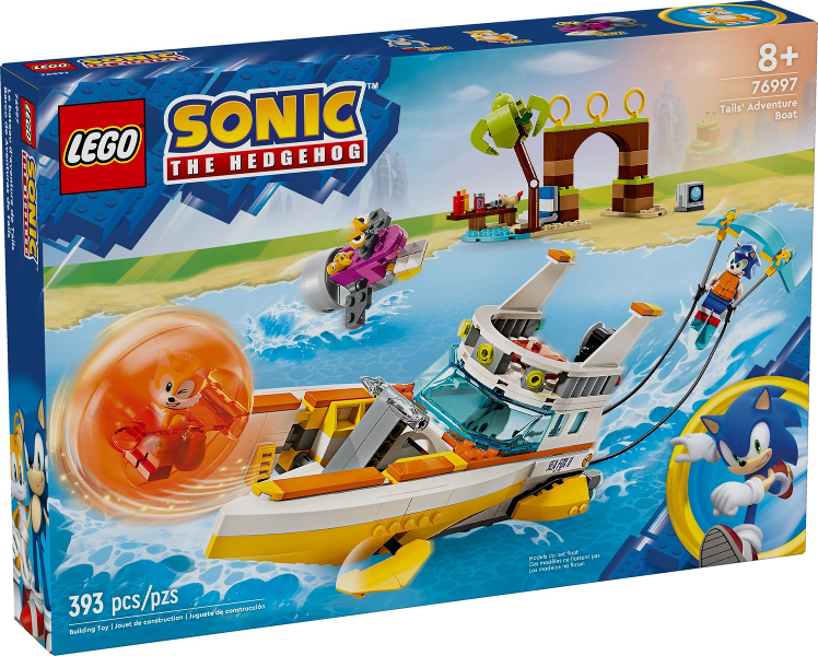76997 Tails' Adventure Boat (Retired) LEGO Sonic