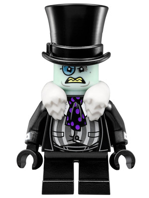 The Penguin - White Fur Collar, Black Suit, Angry (sh0351)