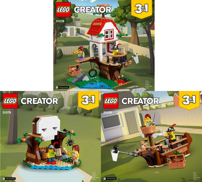 31078 Tree House Treasures (Used) LEGO Creator