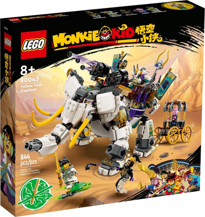 80043 Yellow Tusk Elephant (Retired) LEGO Monkie Kid