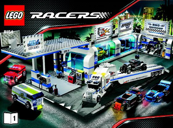8154 Brick Street Customs (Used) LEGO Racers