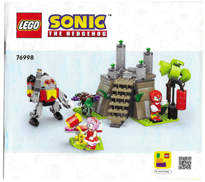 76998 Knuckles and the Master Emerald Shrine (Certified) LEGO Sonic