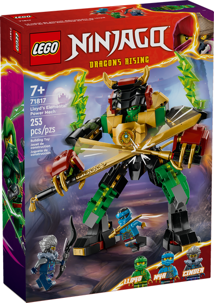 71817 Lloyd's Elemental Power Mech