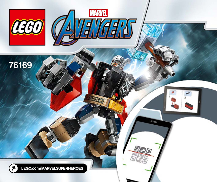 76169 Thor Mech Armor (Used) LEGO Super Heroes