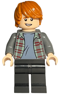 Ron Weasley - Plaid Shirt, Black Legs (hp395)