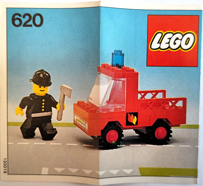 620 Fire Truck (Used) LEGO Town