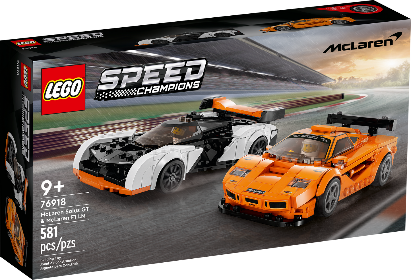 76918 McLaren Solus GT & McLaren F1 LM (Retired) LEGO Speed Champions
