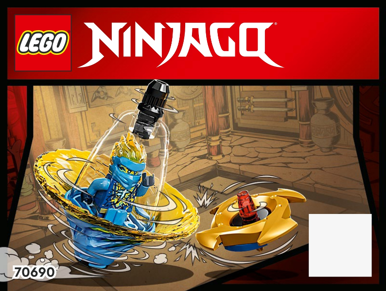 70690 Jay's Spinjitzu Ninja Training (Used) LEGO Ninjago