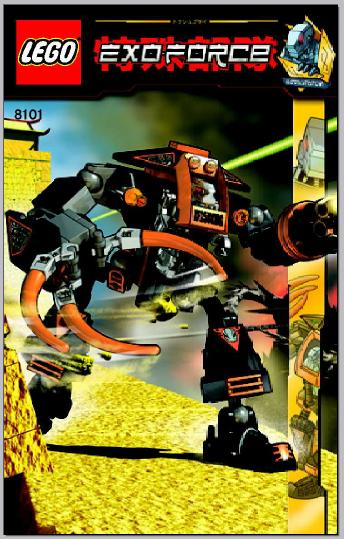 8101 Claw Crusher (Used) LEGO Exo-Force