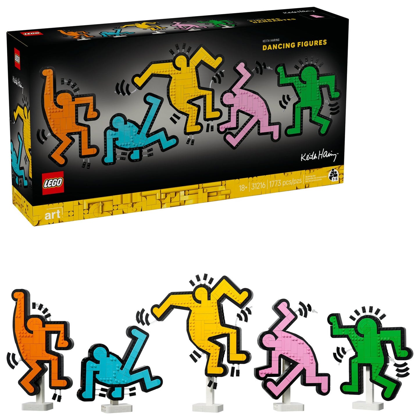 31216 Keith Haring - Dancing Figures