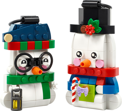 40812 Snowman Ornaments