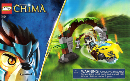 70104 Jungle Gates (Used) LEGO Legends of Chima