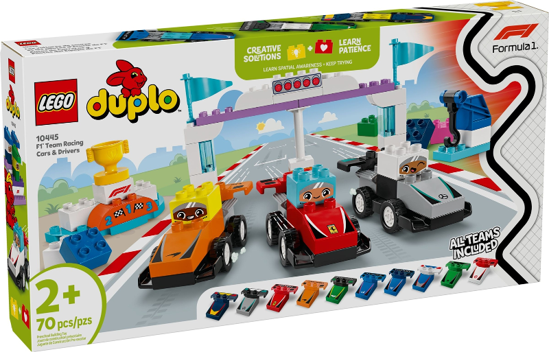 10445 F1 Team Race Cars & Drivers (Retired) LEGO DUPLO