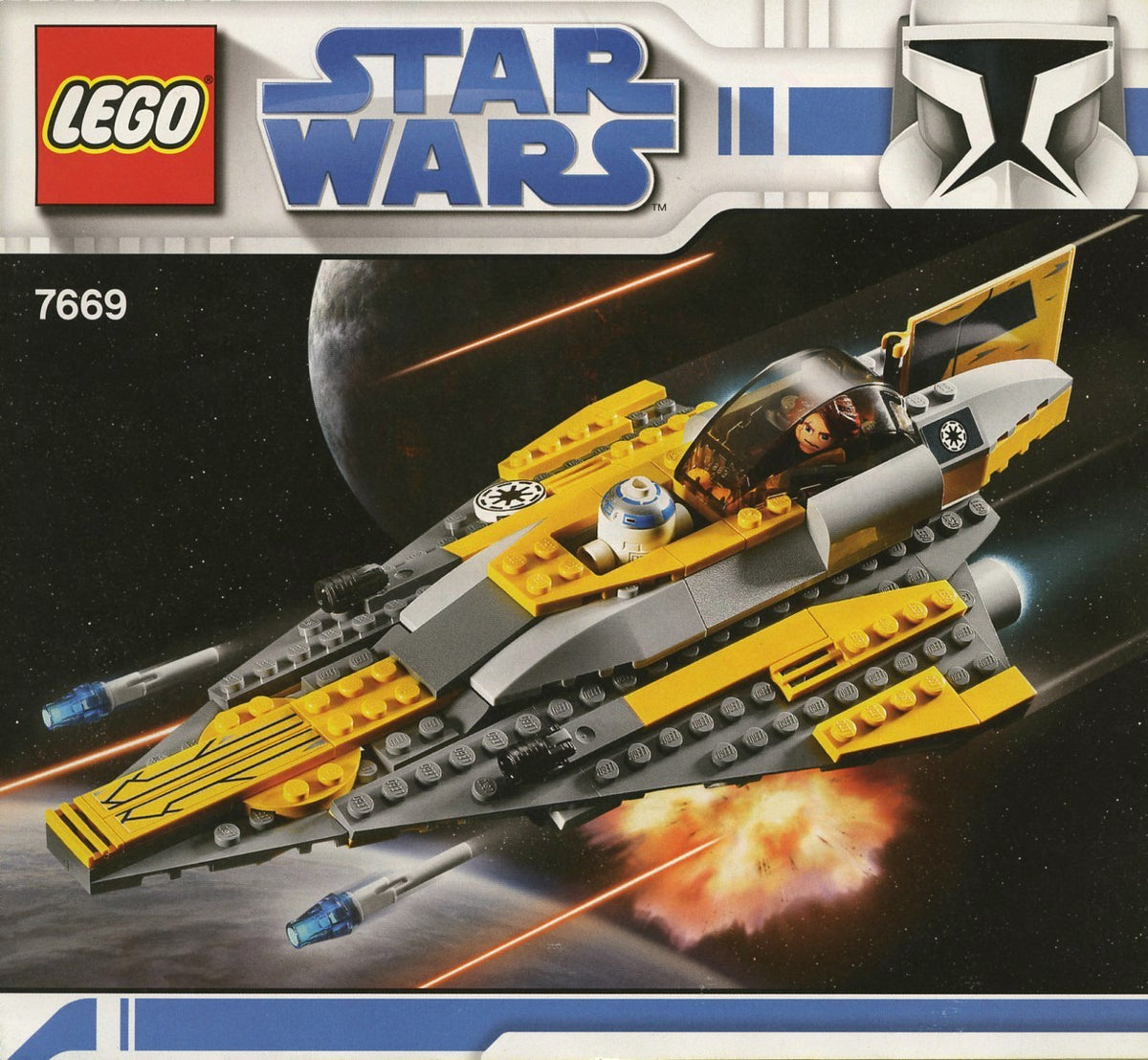 7669 Anakin's Jedi Starfighter (Certified) LEGO Star Wars