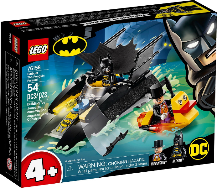 76158 Batboat The Penguin Pursuit! (Retired) LEGO Super Heroes