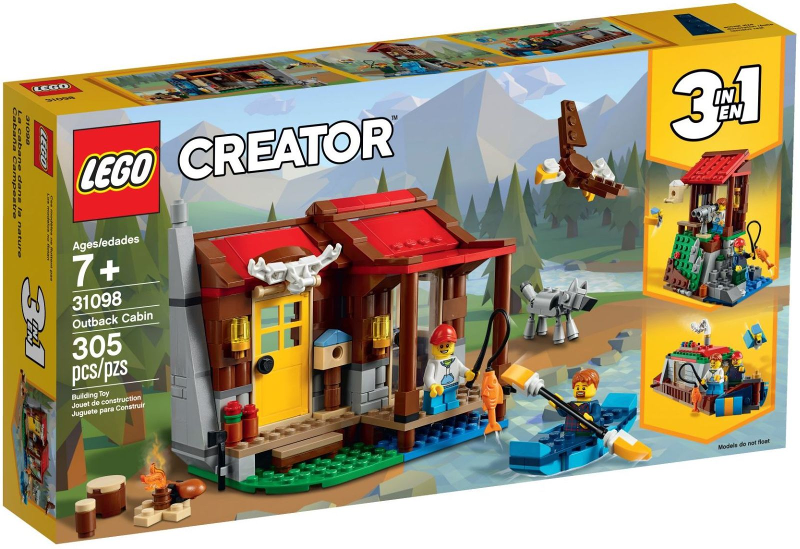 31098 Outback Cabin (Retired) LEGO Creator