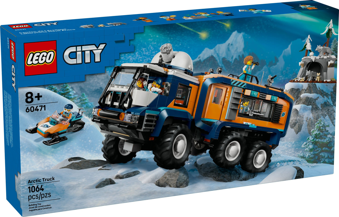 60471 Arctic Explorer Science Lab Truck