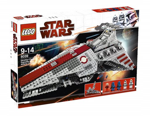 8039 Venator-Class Republic Attack Cruiser (Retired) LEGO Star Wars