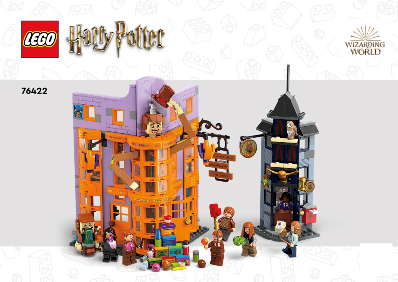76422 Diagon Alley: Weasleys' Wizard Wheezes (Used) LEGO Harry Potter
