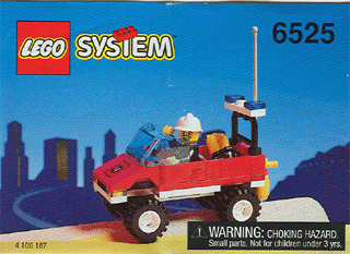 6525 Blaze Commander (Used) LEGO Town