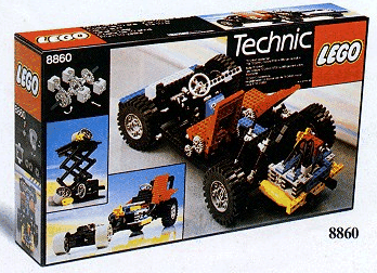8860 Car Chassis (Retired) LEGO TECHNIC