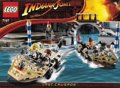 7197 Venice Canal Chase (Used) LEGO Indiana Jones