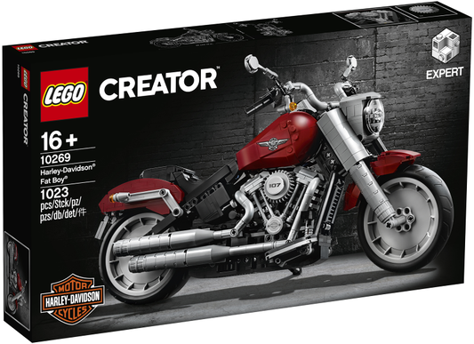 10269 Harley-Davidson Fat Boy Motorcycle (Retired) LEGO Creator Expert
