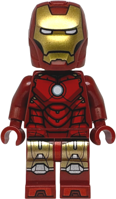 Iron Man - Mark 4 Armor, Large Helmet Visor, Light Nougat Head (sh1048)