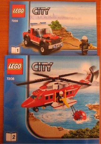 7206 Fire Helicopter (Certified) LEGO City
