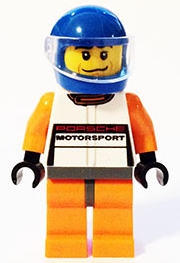 Porsche 911 GT Driver - Blue Helmet (sc008)
