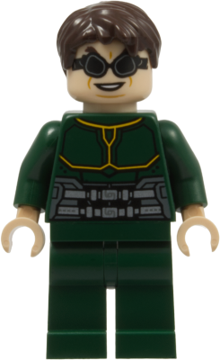 Dr. Octopus (Otto Octavius) / Doc Ock - Dark Green Outfit, Dark Brown Hair (sh1120)