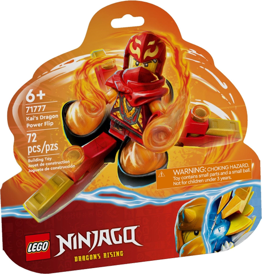71777 Kai’s Dragon Power Spinjitzu Flip (Retired) LEGO Ninjago